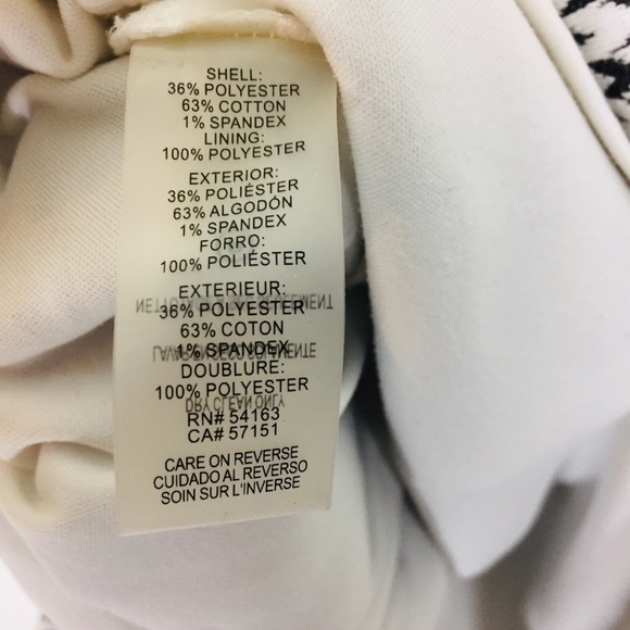 Karl Lagerfeld Paris Chevron Check Sheath Dress SZ 8 - Picture 5 of 8